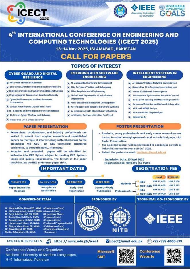 4th-international-conference-on-engineering-computing-technologies-icect-2025